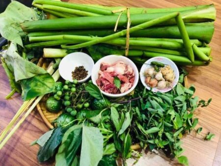 Bát canh bon, miếng ngon Tây Bắc