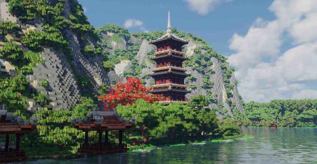 Ninh Bình tuyệt đẹp trong bản đồ game của đội Việt Nam vô địch thế giới