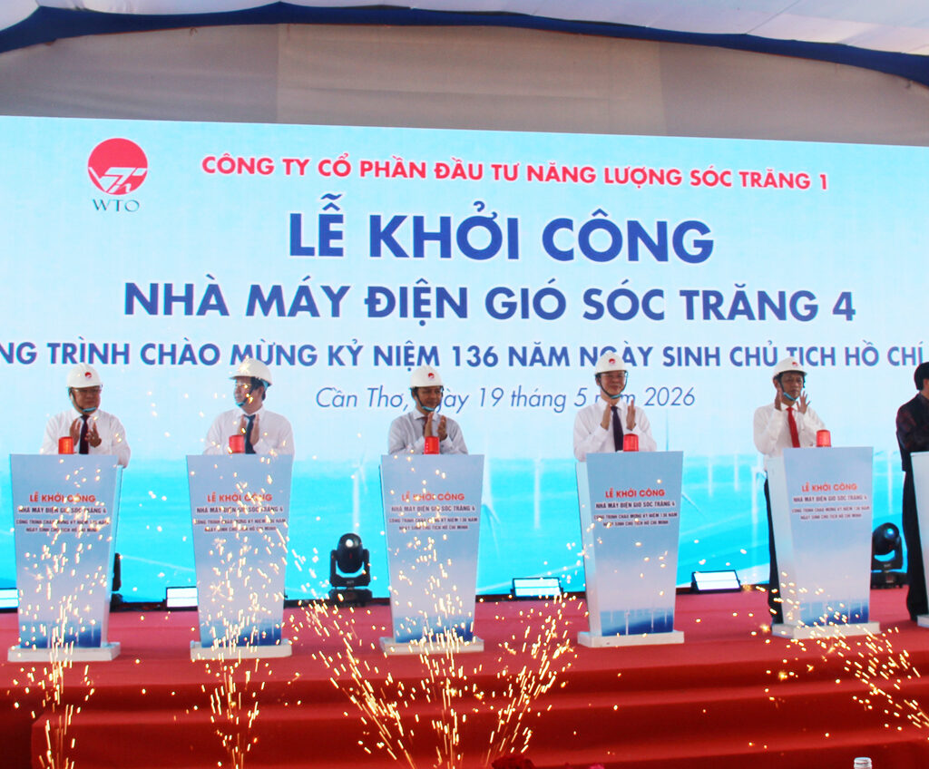 Cần Thơ khởi công 2 dự án điện gió ven biển hơn 23.640 tỷ đồng
