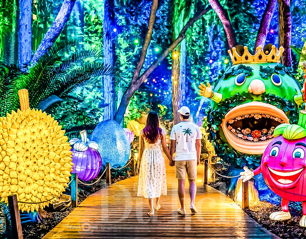 Đến lễ hội trái cây Nam bộ trải nghiệm chương trình giải trí đêm huyền ảo