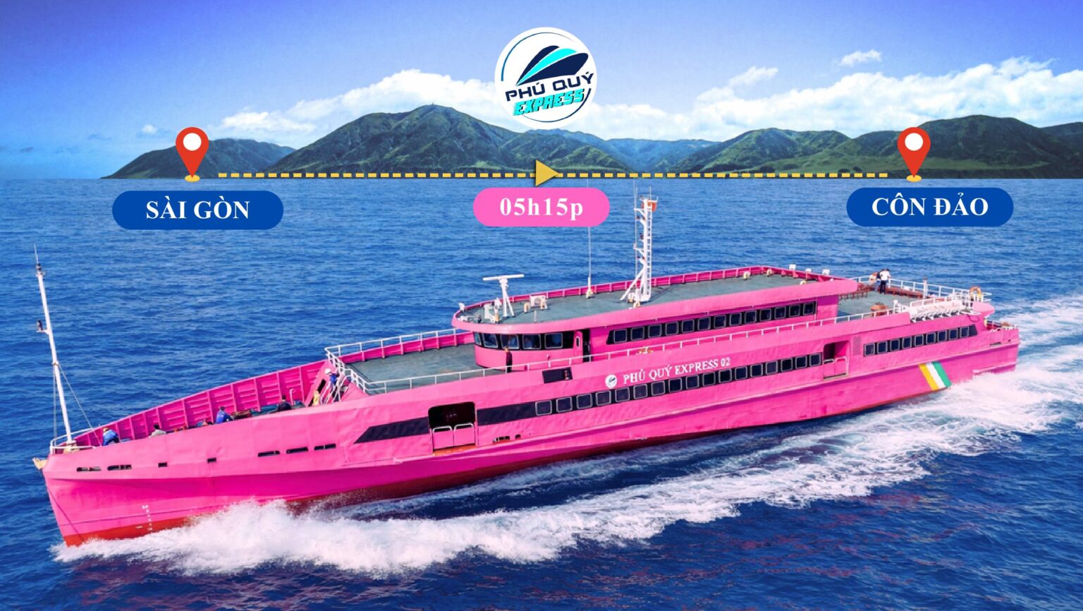 Từ 6/6, đi Côn Đảo bằng tàu cao tốc chỉ mất hơn 5 giờ